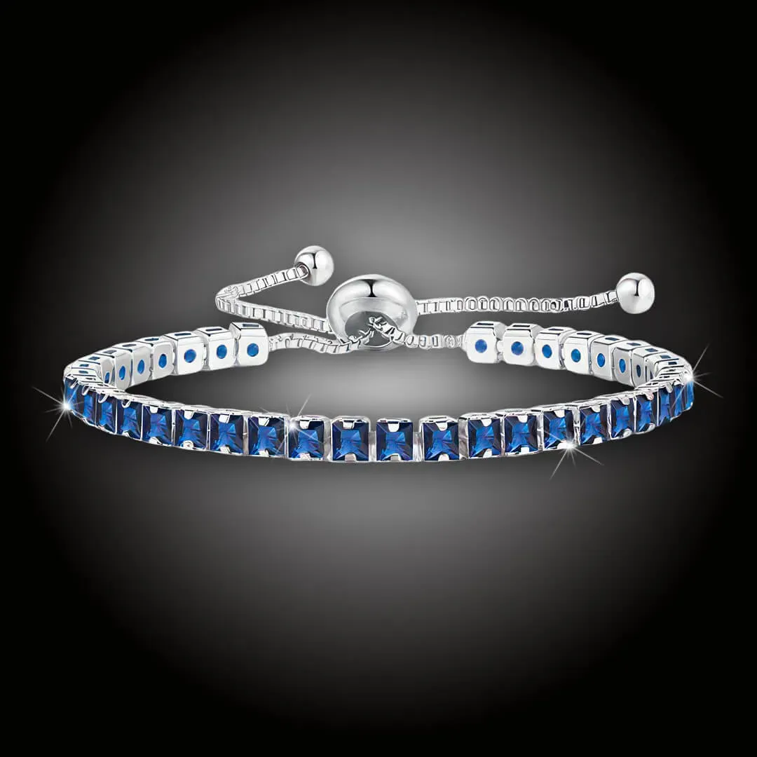 Náramek Madison Royal Blue s krystaly Swarovski® 2