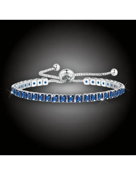 Náramek Madison Royal Blue s krystaly Swarovski®