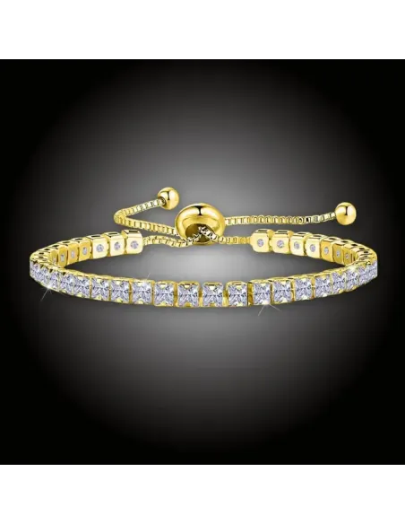 Náramek Madison Gold s krystaly Swarovski®