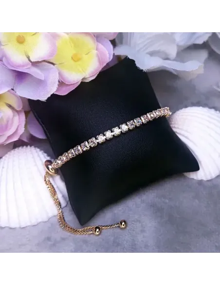 Náramek Madison Gold s krystaly Swarovski®