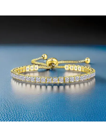 Náramek Madison Gold s krystaly Swarovski®