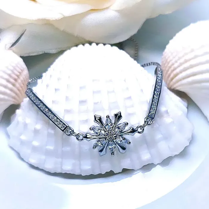 Náramek Ice Princess s čirými zirkony