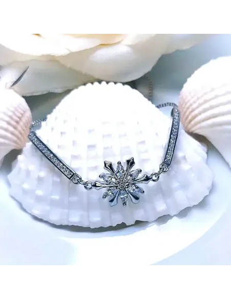 Náramek Ice Princess s čirými zirkony