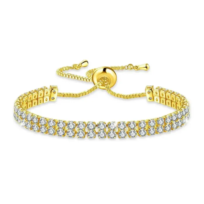 Náramek Melanie Gold s krystaly Swarovski®