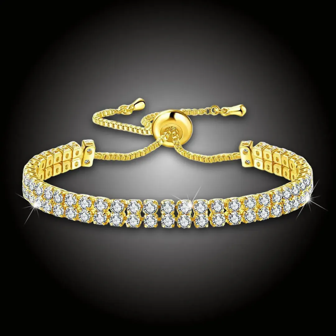 Náramek Melanie Gold s krystaly Swarovski® 2