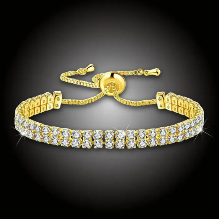 Náramek Melanie Gold s krystaly Swarovski®