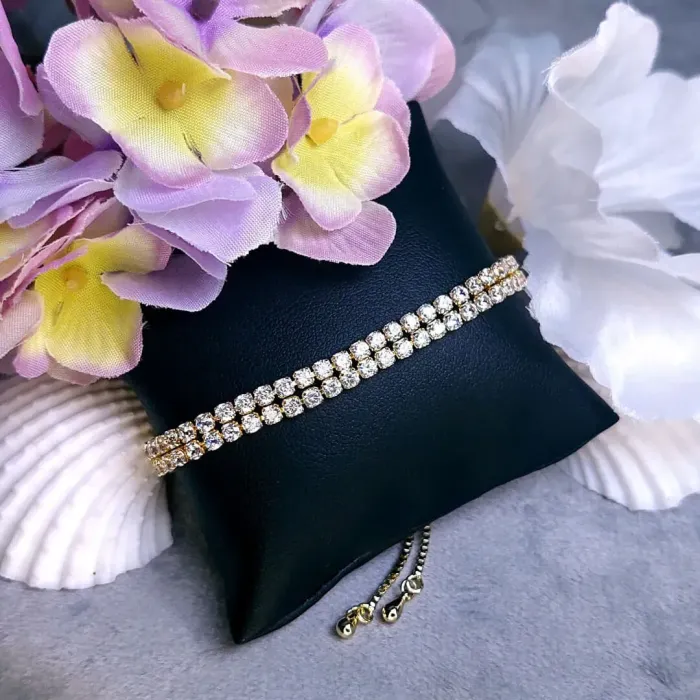 Náramek Melanie Gold s krystaly Swarovski®