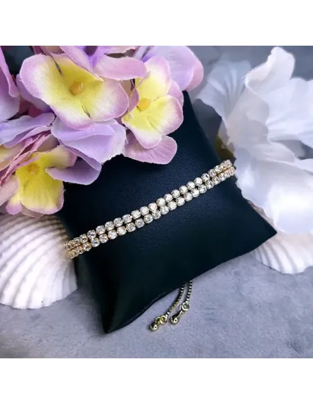 Náramek Melanie Gold s krystaly Swarovski®