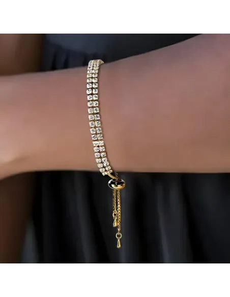 Náramek Melanie Gold s krystaly Swarovski®