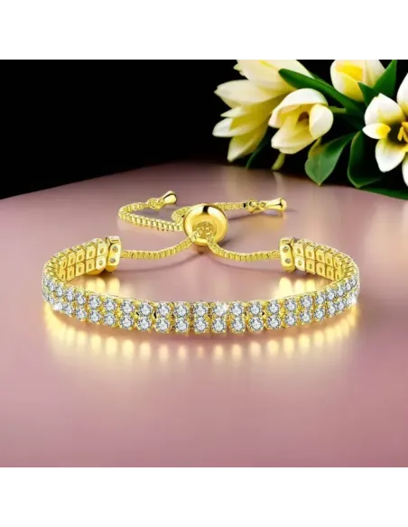 Náramek Melanie Gold s krystaly Swarovski®