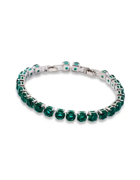 Náramek Clarissa Smaragd Green s krystaly Swarovski®