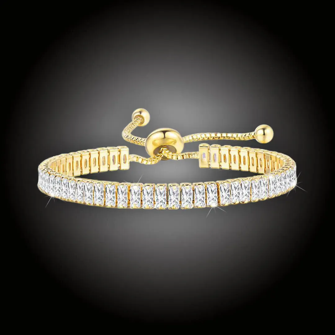 Pozlacený náramek Alexis Gold s krystaly Swarovski® 2