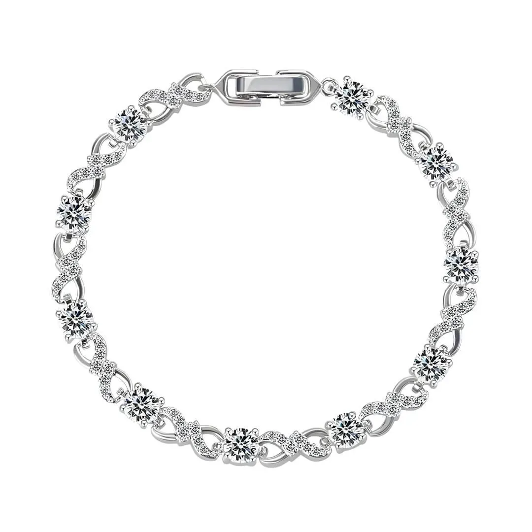 Elegantní náramek Angelica s jemnými zirkony