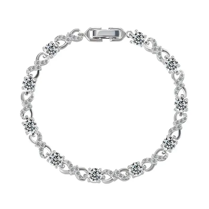 Elegantní náramek Angelica s jemnými zirkony