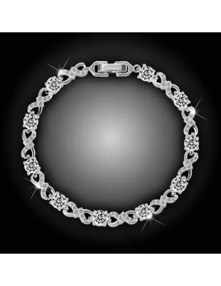 Elegantní náramek Angelica s jemnými zirkony