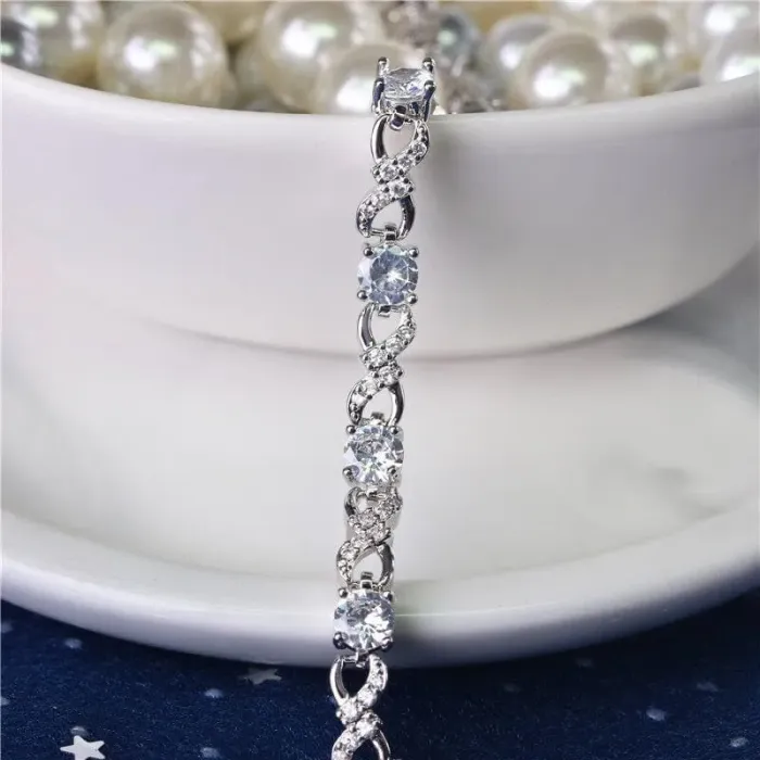 Elegantní náramek Angelica s jemnými zirkony