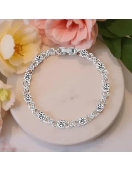 Elegantní náramek Angelica s jemnými zirkony