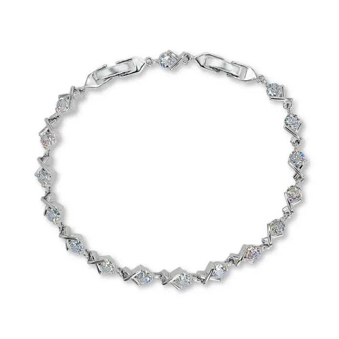 Elegantní náramek Juliette s čirými zirkony