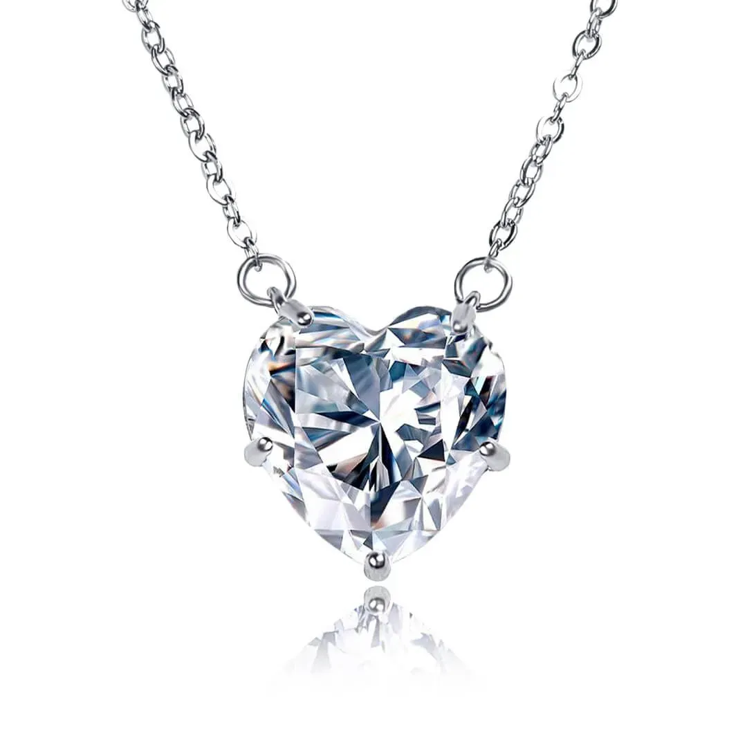 Třpytivý náhrdelník Loving Heart