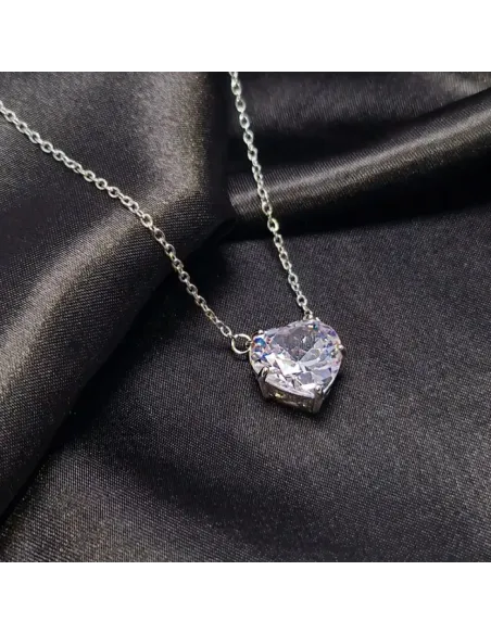 Třpytivý náhrdelník Loving Heart