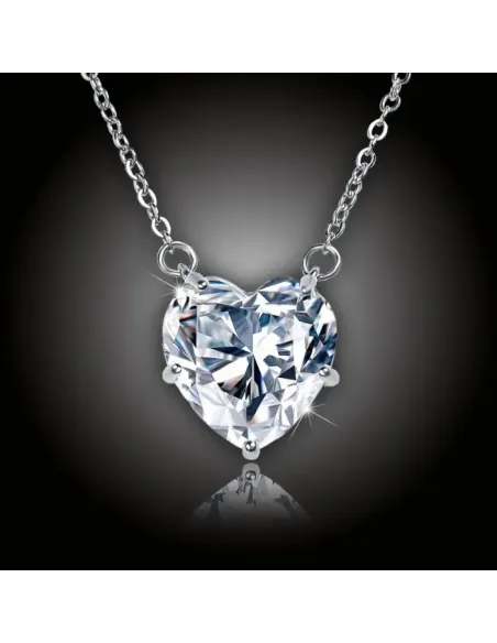 Třpytivý náhrdelník Loving Heart