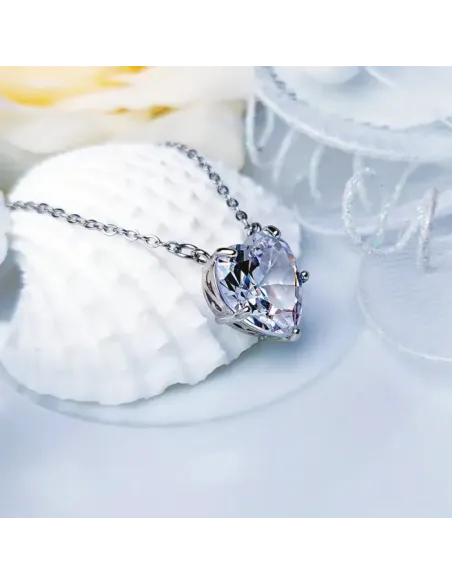 Třpytivý náhrdelník Loving Heart