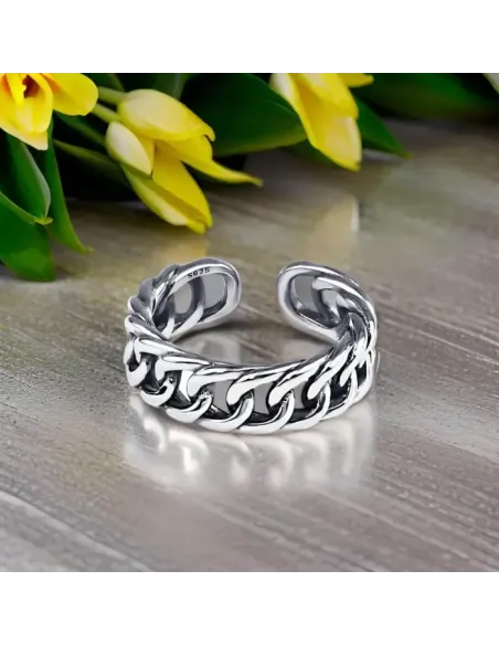 Stříbrný prsten Xena