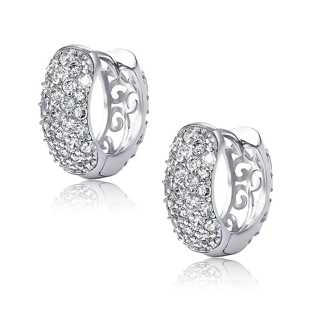 Náušnice La Diamantina Star Dust s krystaly Swarovski®