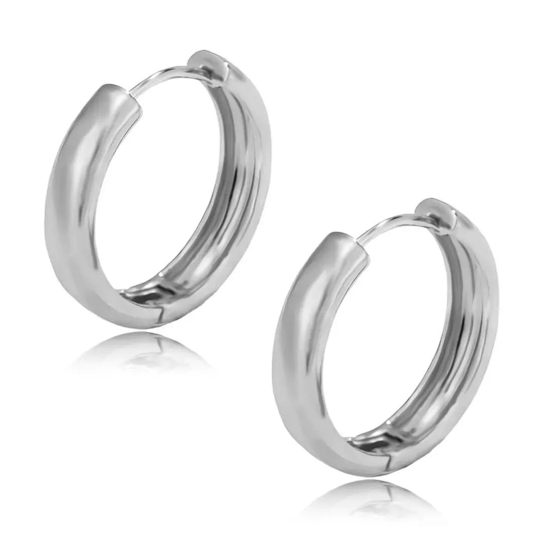 Kruhové náušnice Nicol z chirurgické oceli