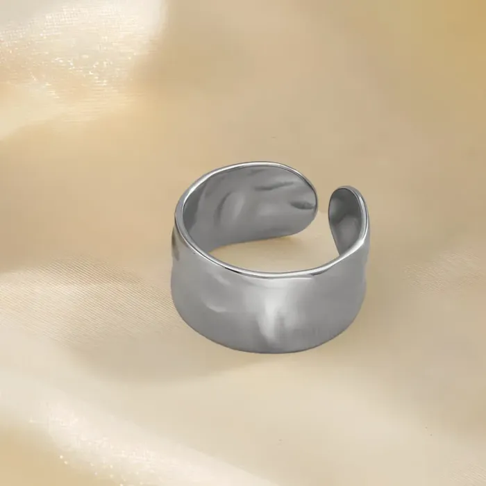 Nastavitelný prsten Jupiter z chirurgické oceli