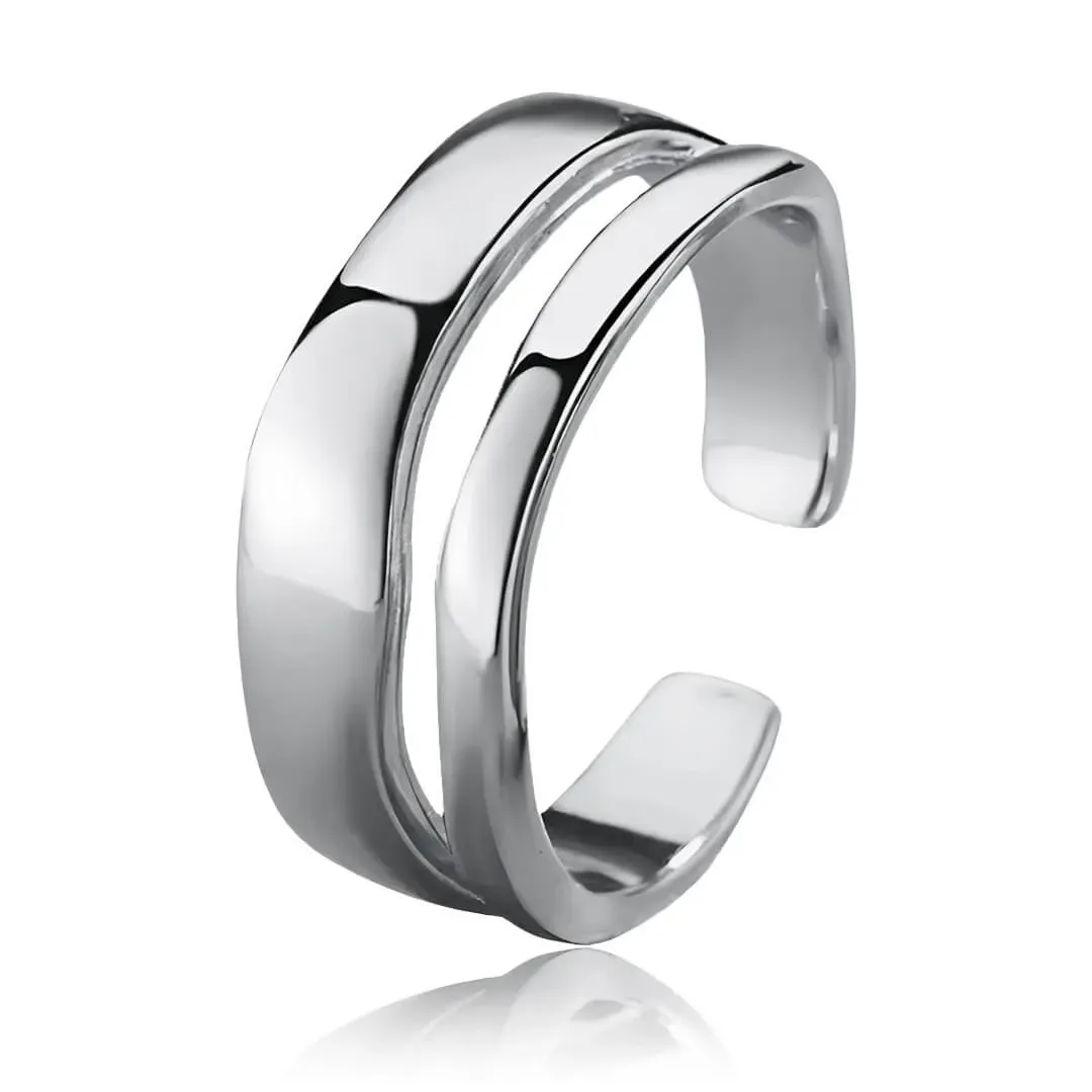 Nastavitelný prsten Nixie z chirurgické oceli