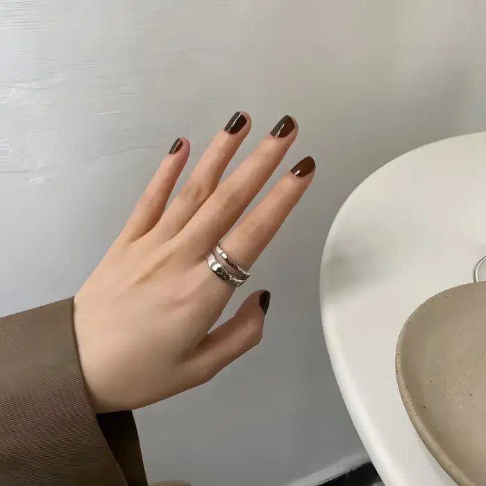 Nastavitelný prsten Nixie z chirurgické oceli