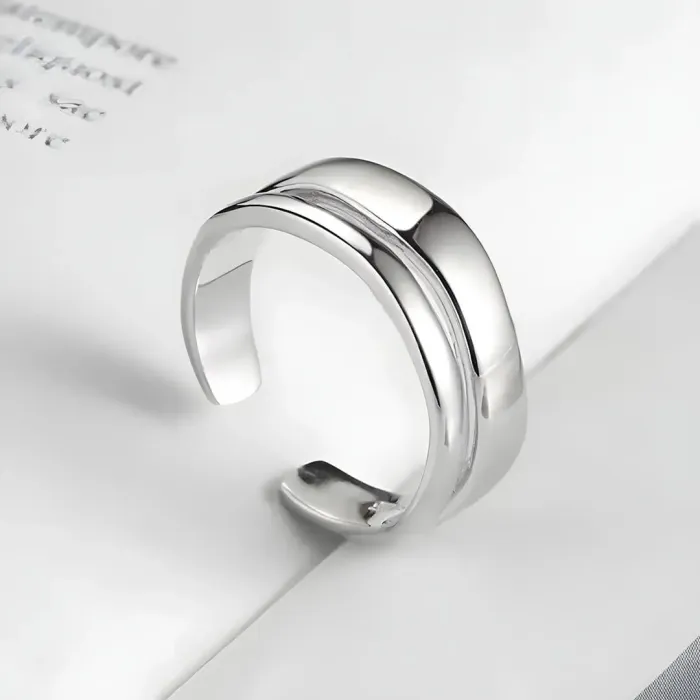 Nastavitelný prsten Nixie z chirurgické oceli