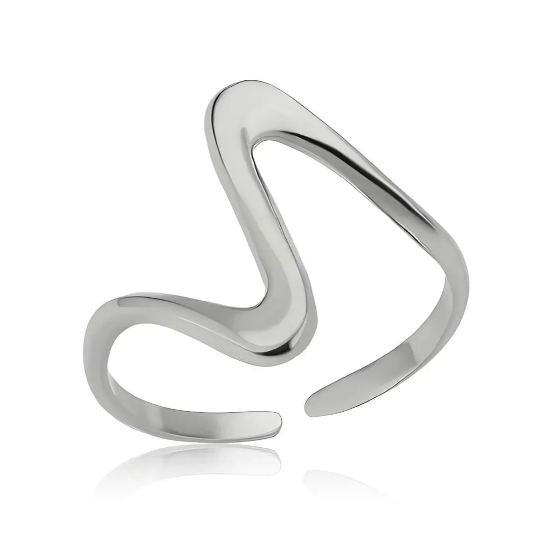 Nastavitelný prsten Fortuna z chirurgické oceli