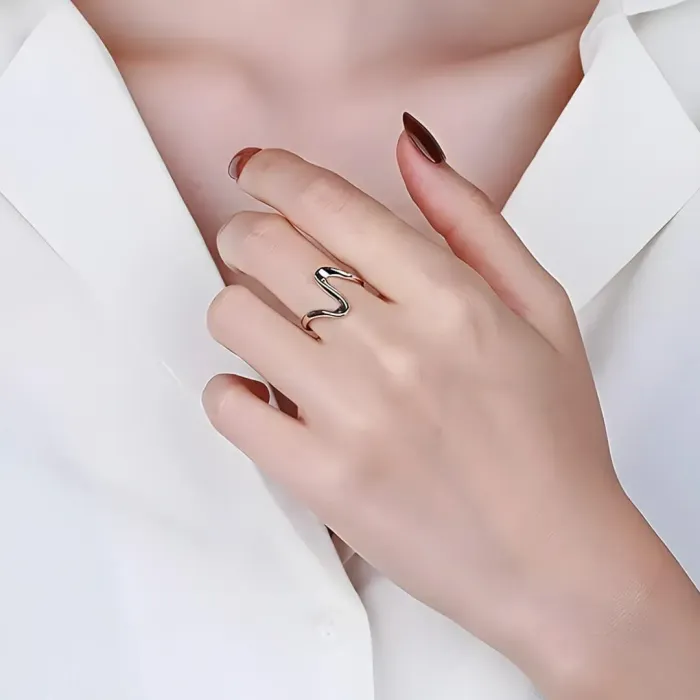 Nastavitelný prsten Fortuna z chirurgické oceli