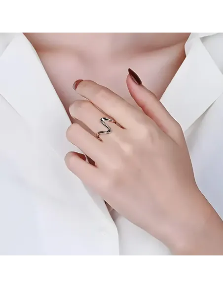 Nastavitelný prsten Fortuna z chirurgické oceli