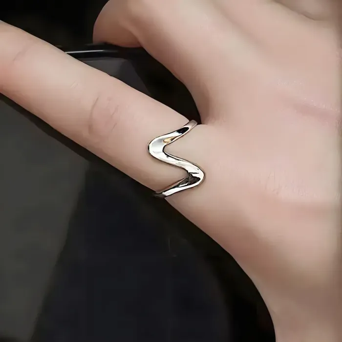 Nastavitelný prsten Fortuna z chirurgické oceli