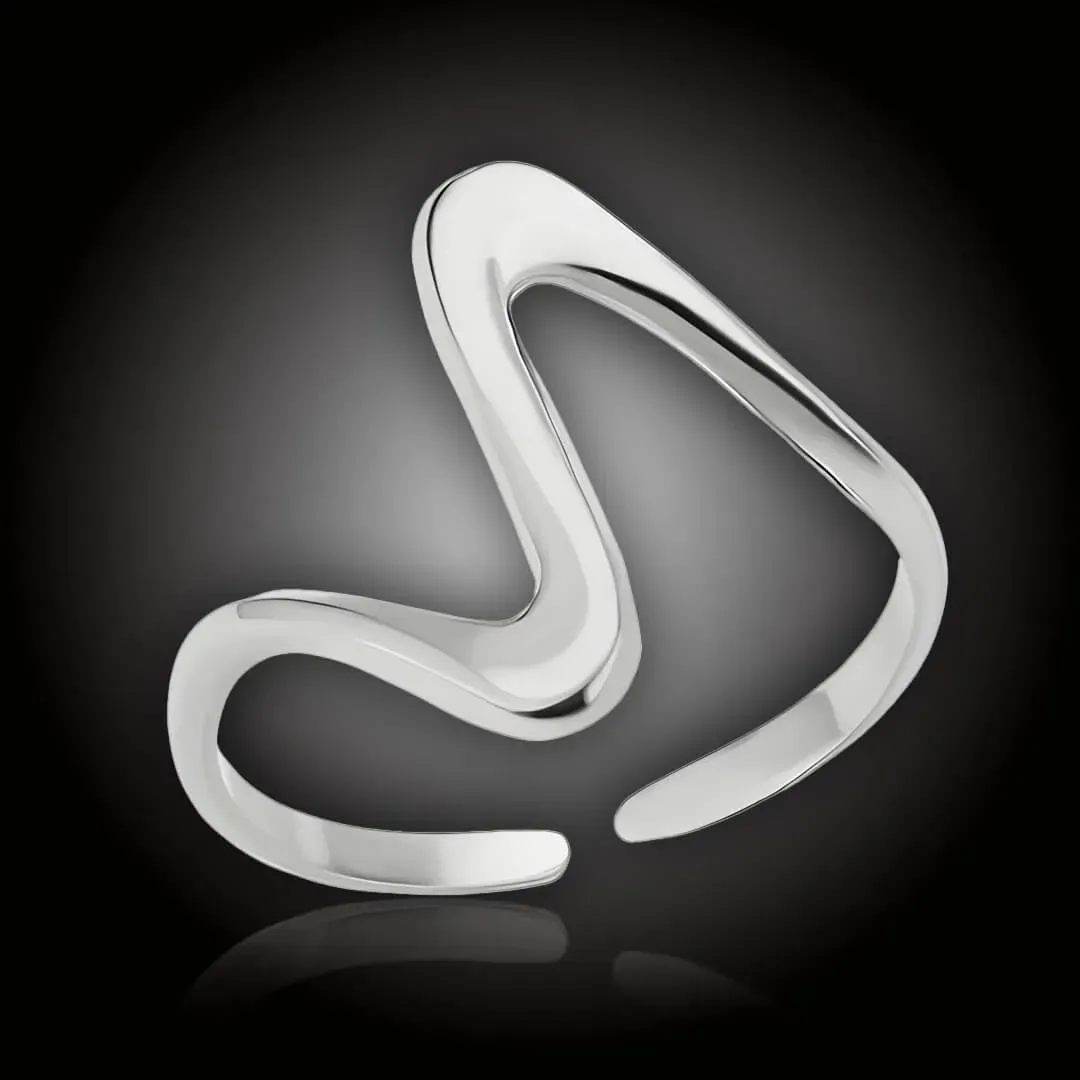 Nastavitelný prsten Fortuna z chirurgické oceli 2