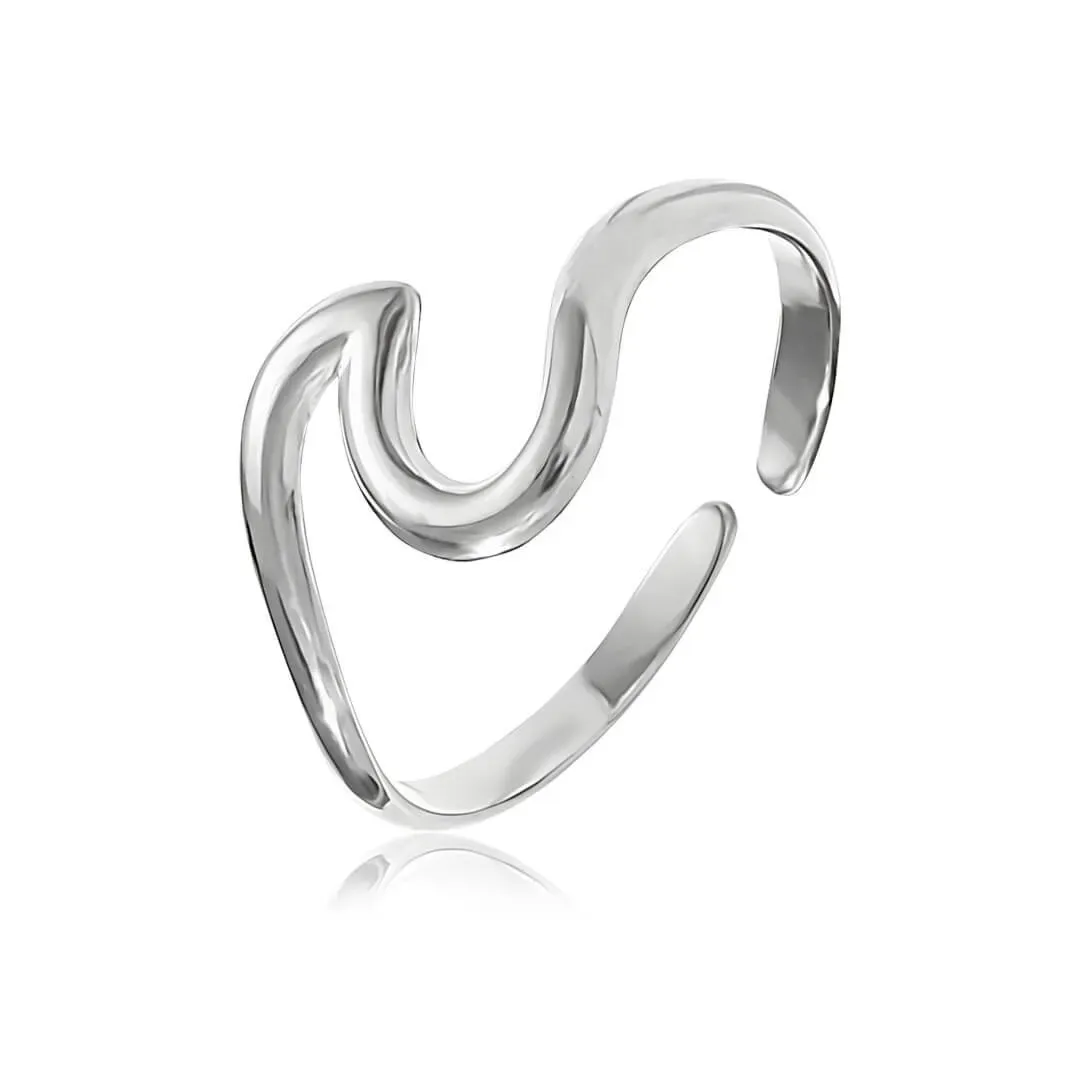 Nastavitelný prsten Adria z chirurgické oceli