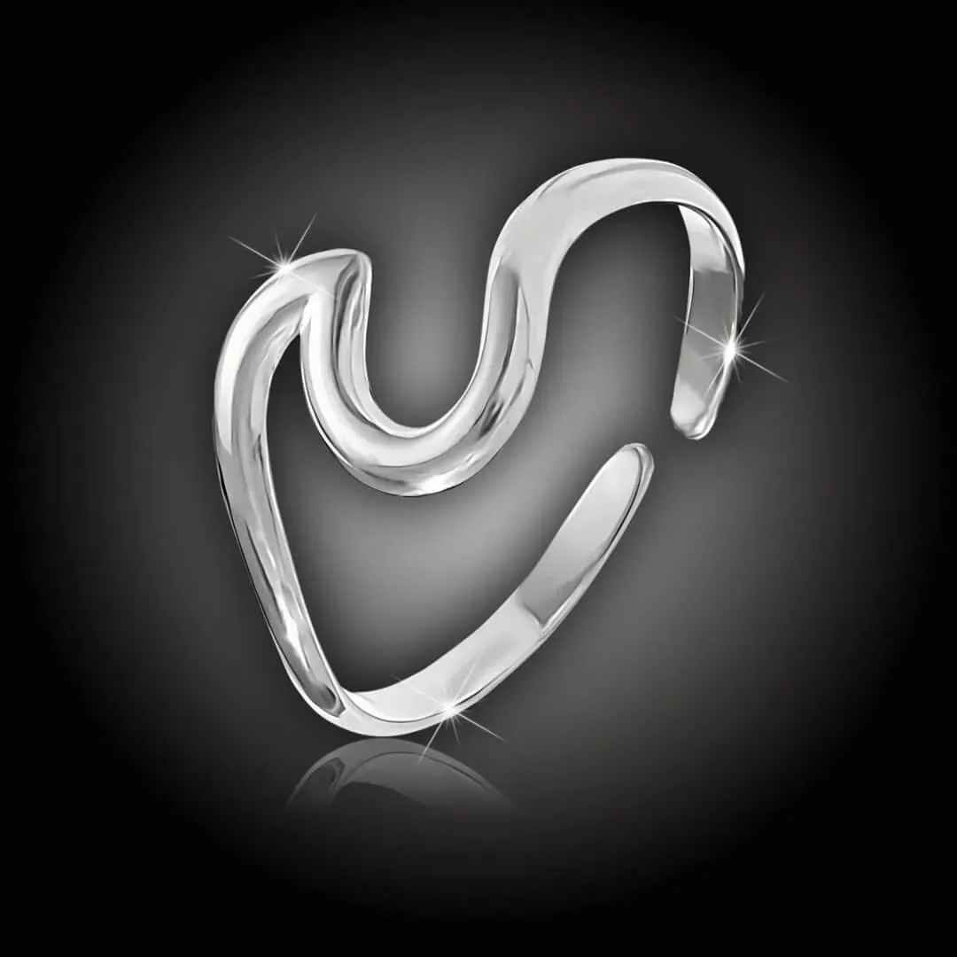 Nastavitelný prsten Adria z chirurgické oceli 2