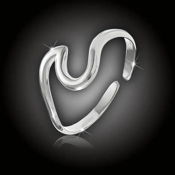 Nastavitelný prsten Adria z chirurgické oceli