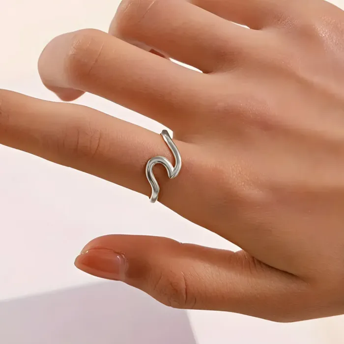 Nastavitelný prsten Adria z chirurgické oceli