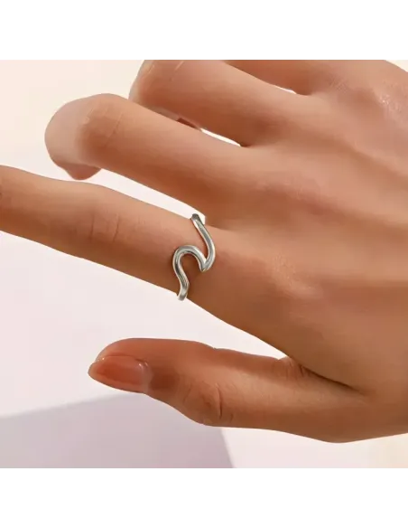 Nastavitelný prsten Adria z chirurgické oceli