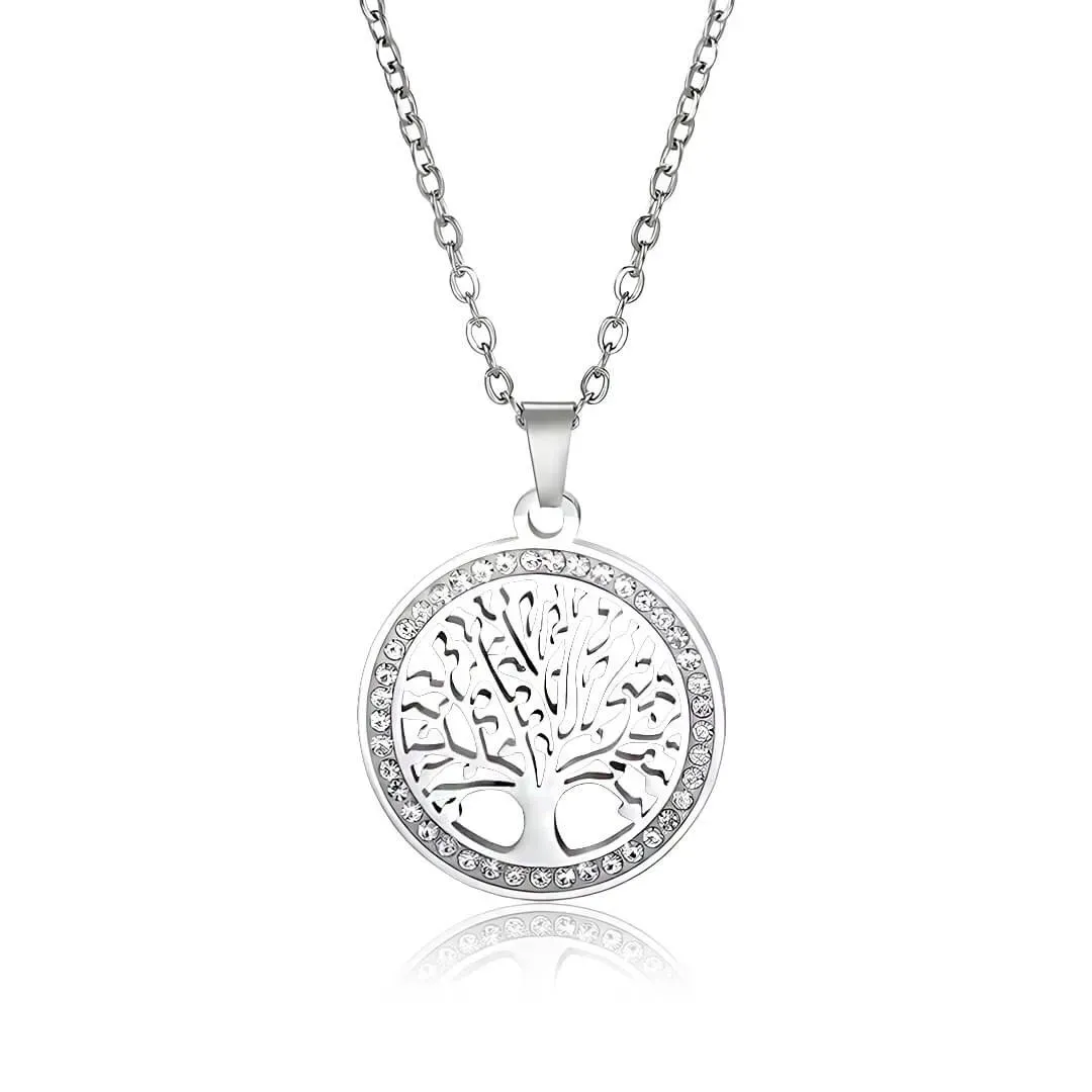 Náhrdelník Strom života z chirurgické oceli