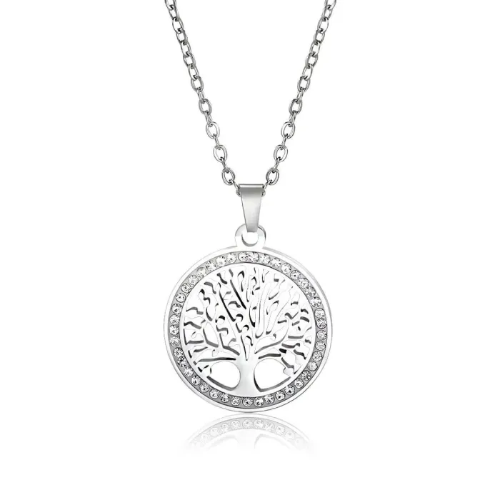 Náhrdelník Strom života z chirurgické oceli