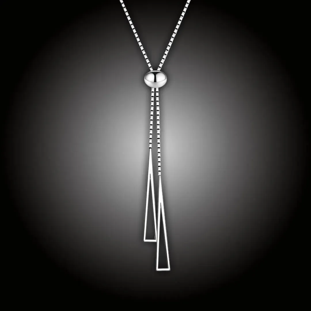 Módní nastavitelný náhrdelník Tiara z chirurgické oceli 2