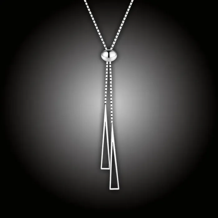 Módní nastavitelný náhrdelník Tiara z chirurgické oceli