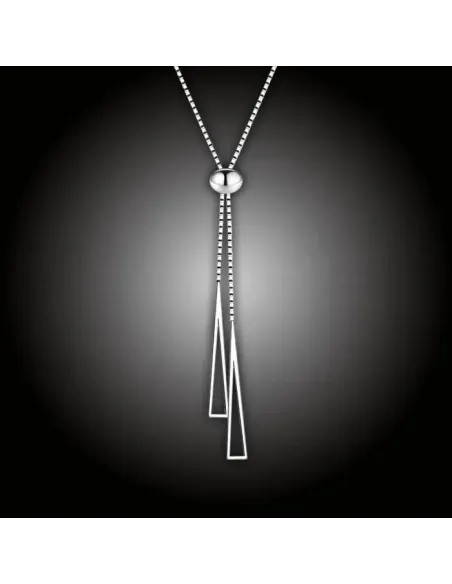 Módní nastavitelný náhrdelník Tiara z chirurgické oceli