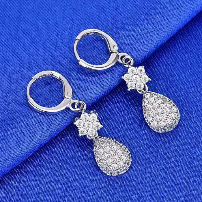 Třpytivé náušnice La Diamantina Arabella se zirkony