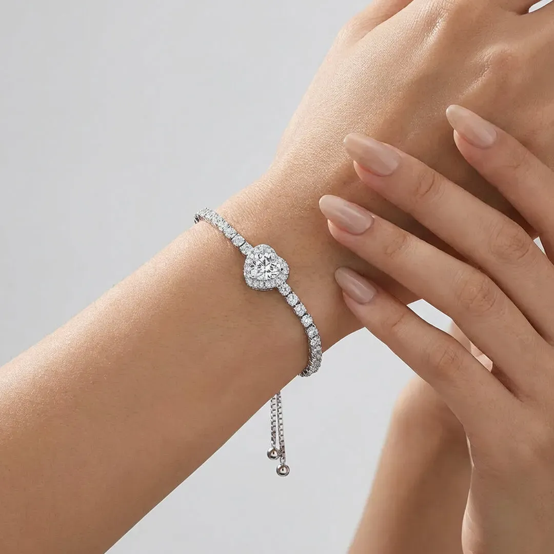 Náramek srdce Sweetheart s krystaly Swarovski® 2